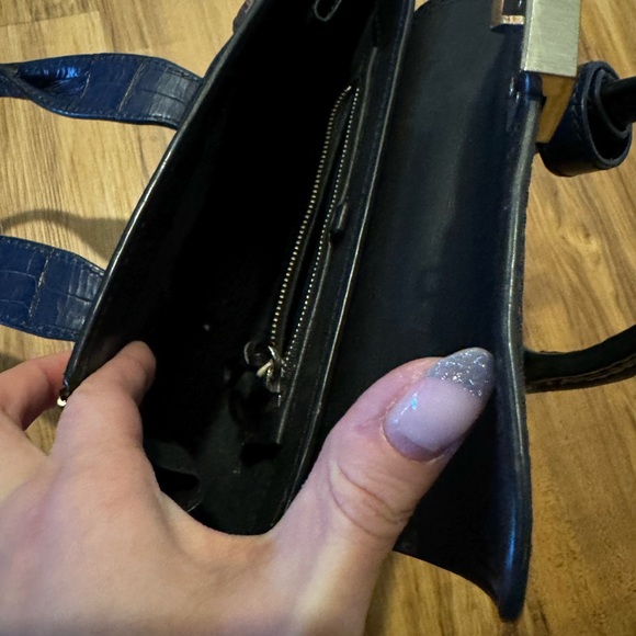 3.1 Phillip Lim black, brown and blue crossbody, EUC - Picture 5 of 6